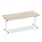 Impulse Folding Rectangle Table Folding Tables Dynamic Office Solutions Grey Oak 1800 