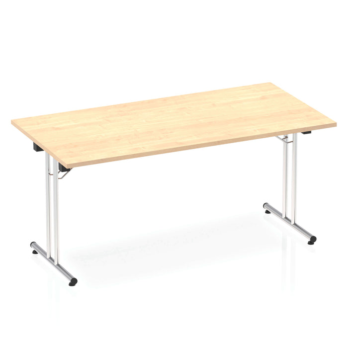 Impulse Folding Rectangle Table Folding Tables Dynamic Office Solutions Maple 1600 