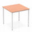 Impulse Straight Table Box Frame Leg Tables Dynamic Office Solutions Beech 800 