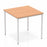 Impulse Straight Table Box Frame Leg Tables Dynamic Office Solutions Oak 800 