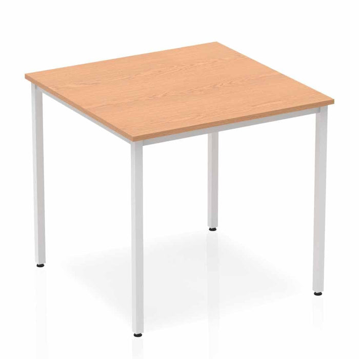 Impulse Straight Table Box Frame Leg Tables Dynamic Office Solutions Oak 800 
