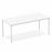Impulse Straight Table Box Frame Leg Tables Dynamic Office Solutions White 1800 
