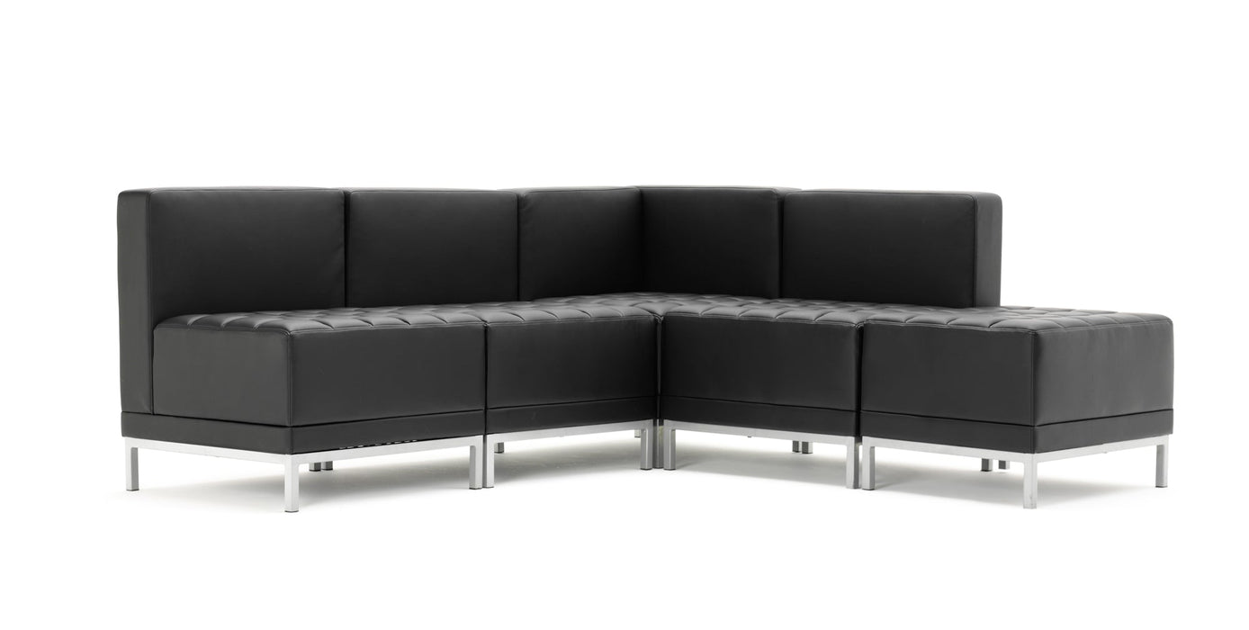 Infinity Modular Corner Unit Sofa Chair Visitor Dynamic Office Solutions 