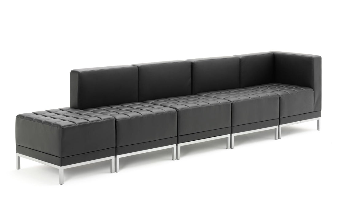 Infinity Modular Straight Back Sofa Chair Visitor Dynamic Office Solutions 