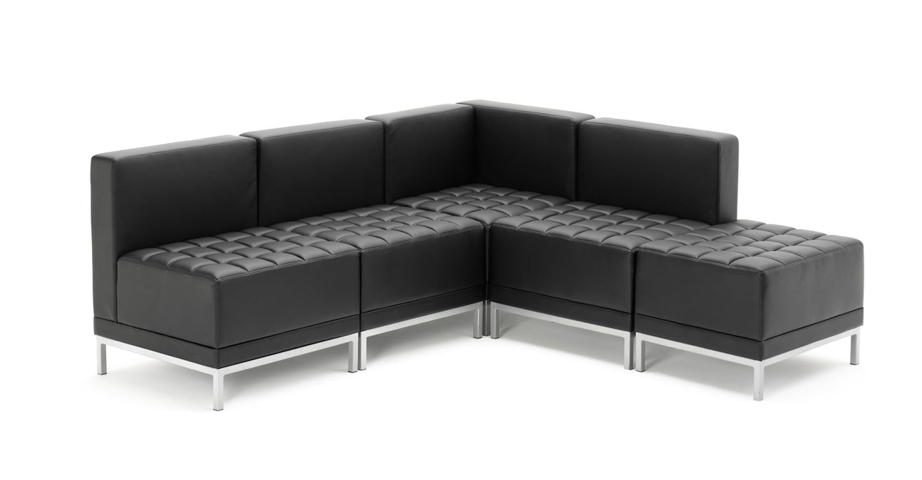 Infinity Modular Straight Back Sofa Chair Visitor Dynamic Office Solutions 