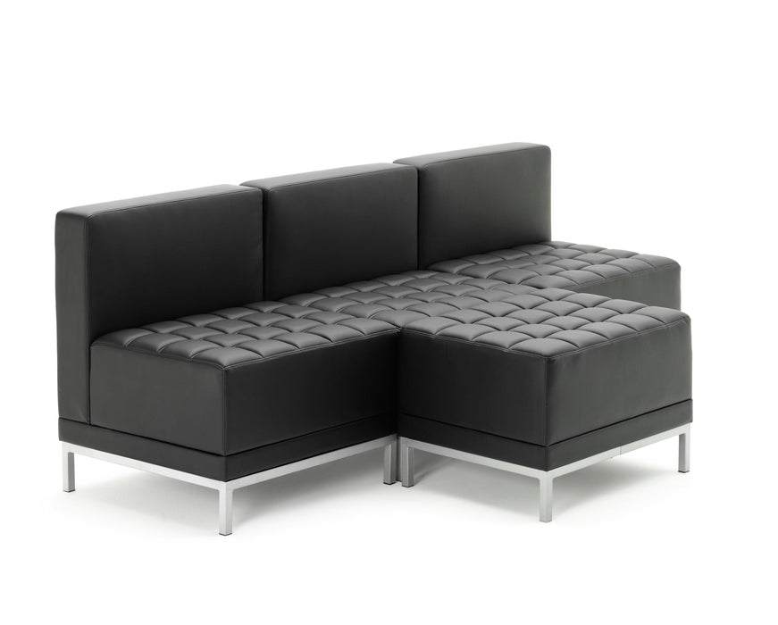 Infinity Modular Straight Back Sofa Chair Visitor Dynamic Office Solutions 