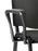 ISO Black Shaped Arm Set Accessory Dynamic Office Solutions Black 