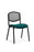 ISO Stacking Chair Conference Dynamic Office Solutions Black Bespoke Maringa Teal Black Mesh