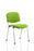 ISO Stacking Chair Conference Dynamic Office Solutions Chrome Bespoke Myrrh Green Bespoke Myrrh Green Fabric