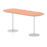 Italia Boardroom Table Boardroom and Conference Tables Dynamic Office Solutions Beech 2400 1145mm