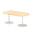 Italia Boardroom Table Boardroom and Conference Tables Dynamic Office Solutions Maple 1800 725mm