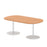 Italia Boardroom Table Boardroom and Conference Tables Dynamic Office Solutions Oak 1800 725mm