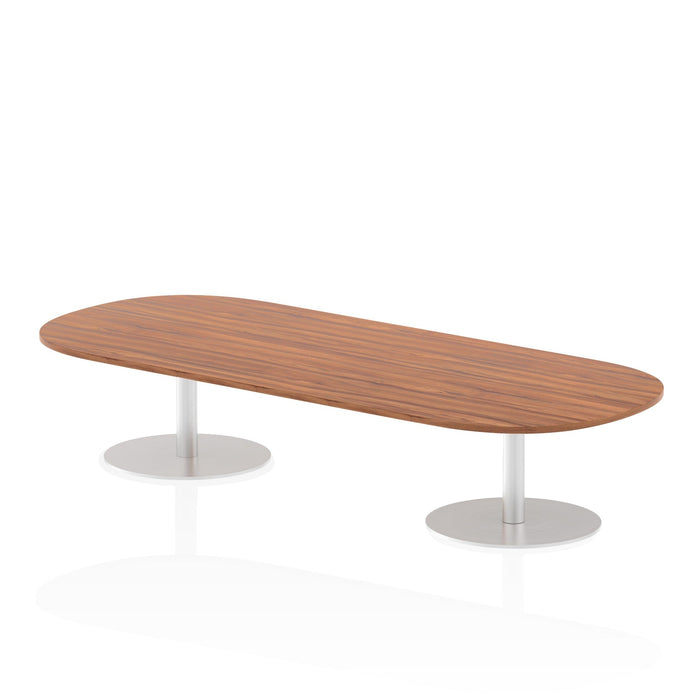 Italia Boardroom Table Boardroom and Conference Tables Dynamic Office Solutions Walnut 2400 475mm