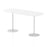 Italia Boardroom Table Boardroom and Conference Tables Dynamic Office Solutions White 2400 1145mm