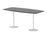 Italia High Gloss Boardroom Table Bistro Tables Dynamic Office Solutions Black 2400 1145mm