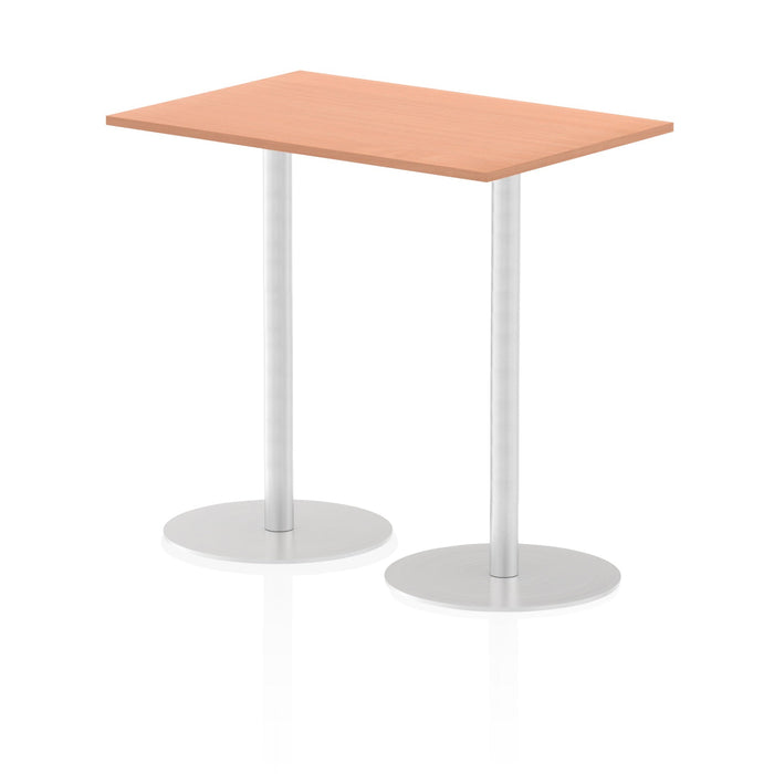 Italia Rectangular Poseur Table Bistro Tables Dynamic Office Solutions Beech 1200 1145mm