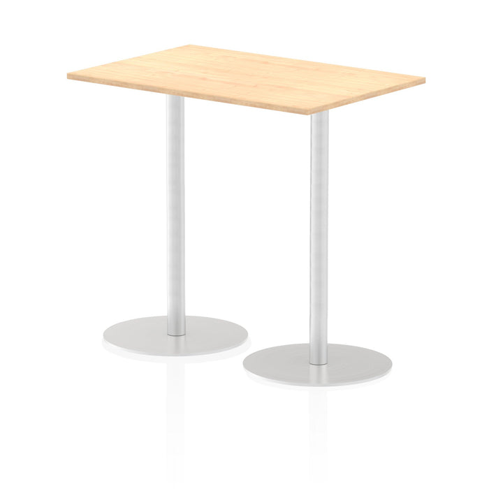 Italia Rectangular Poseur Table Bistro Tables Dynamic Office Solutions Maple 1200 1145mm
