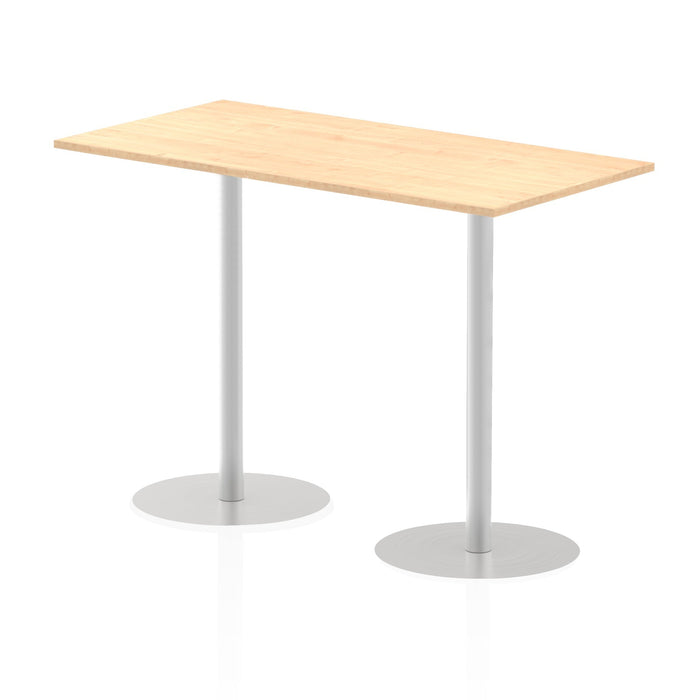 Italia Rectangular Poseur Table Bistro Tables Dynamic Office Solutions Maple 1600 1145mm
