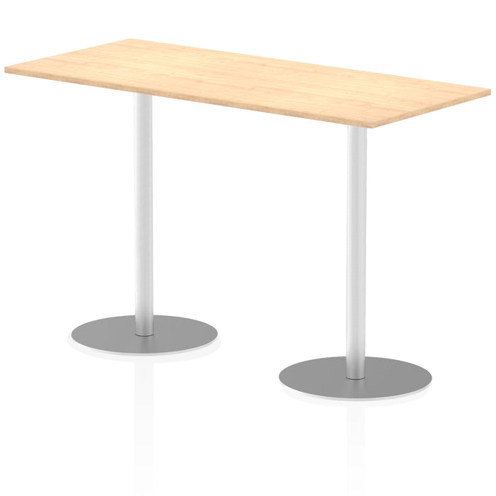 Italia Rectangular Poseur Table Bistro Tables Dynamic Office Solutions Maple 1800 1145mm