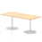 Italia Rectangular Poseur Table Bistro Tables Dynamic Office Solutions Maple 1800 725mm