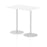 Italia Rectangular Poseur Table Bistro Tables Dynamic Office Solutions White 1200 1145mm
