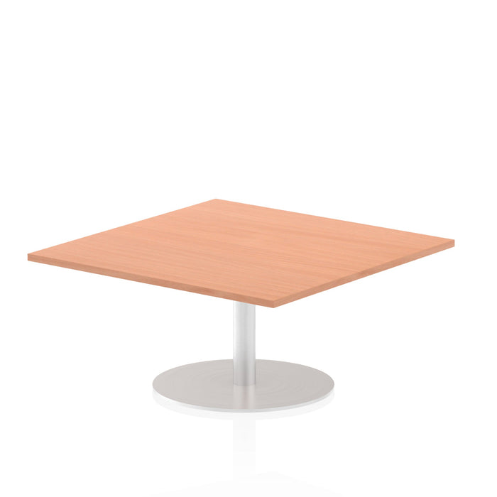 Italia Square Poseur Table Bistro Tables Dynamic Office Solutions Beech 1000 475mm