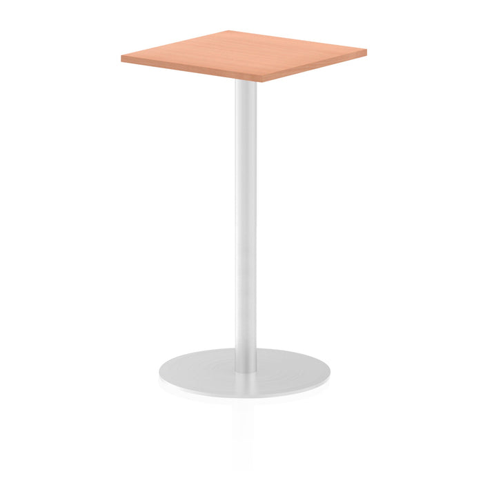 Italia Square Poseur Table Bistro Tables Dynamic Office Solutions Beech 600 1145mm