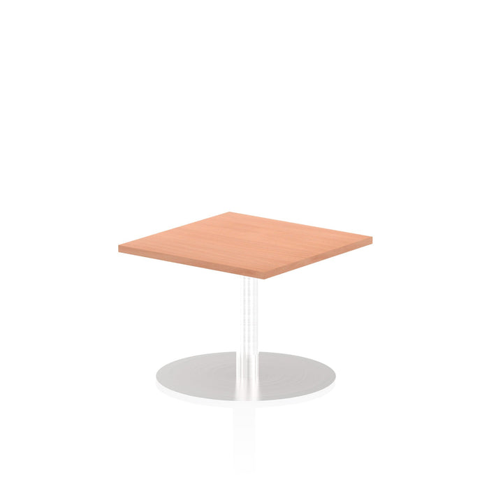 Italia Square Poseur Table Bistro Tables Dynamic Office Solutions Beech 600 475mm