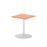 Italia Square Poseur Table Bistro Tables Dynamic Office Solutions Beech 600 725mm