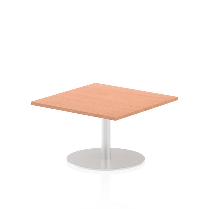 Italia Square Poseur Table Bistro Tables Dynamic Office Solutions Beech 800 475mm