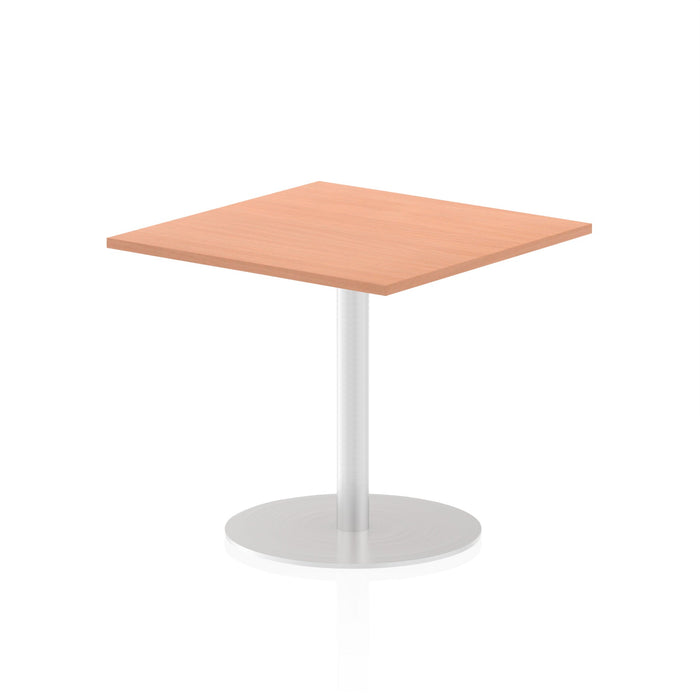 Italia Square Poseur Table Bistro Tables Dynamic Office Solutions Beech 800 725mm