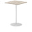 Italia Square Poseur Table Bistro Tables Dynamic Office Solutions Grey Oak 800 1145mm