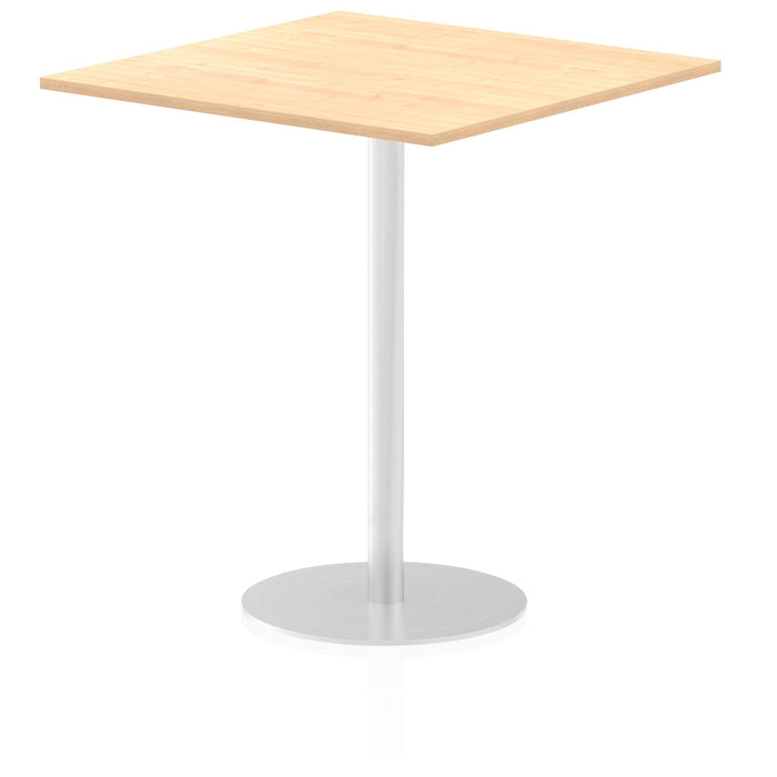 Italia Square Poseur Table Bistro Tables Dynamic Office Solutions Maple 1000 1145mm