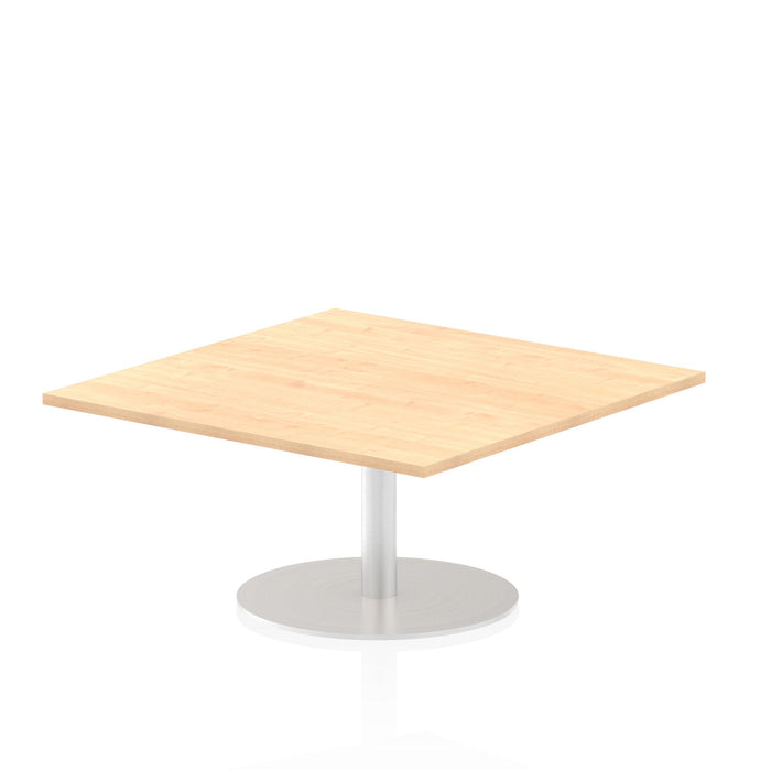 Italia Square Poseur Table Bistro Tables Dynamic Office Solutions Maple 1000 475mm