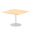Italia Square Poseur Table Bistro Tables Dynamic Office Solutions Maple 1000 725mm