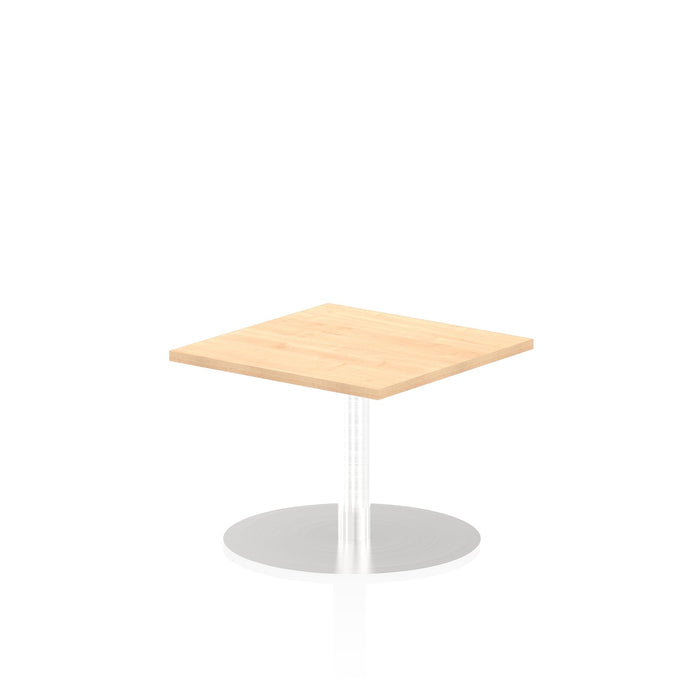 Italia Square Poseur Table Bistro Tables Dynamic Office Solutions Maple 600 475mm