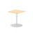 Italia Square Poseur Table Bistro Tables Dynamic Office Solutions Maple 600 725mm