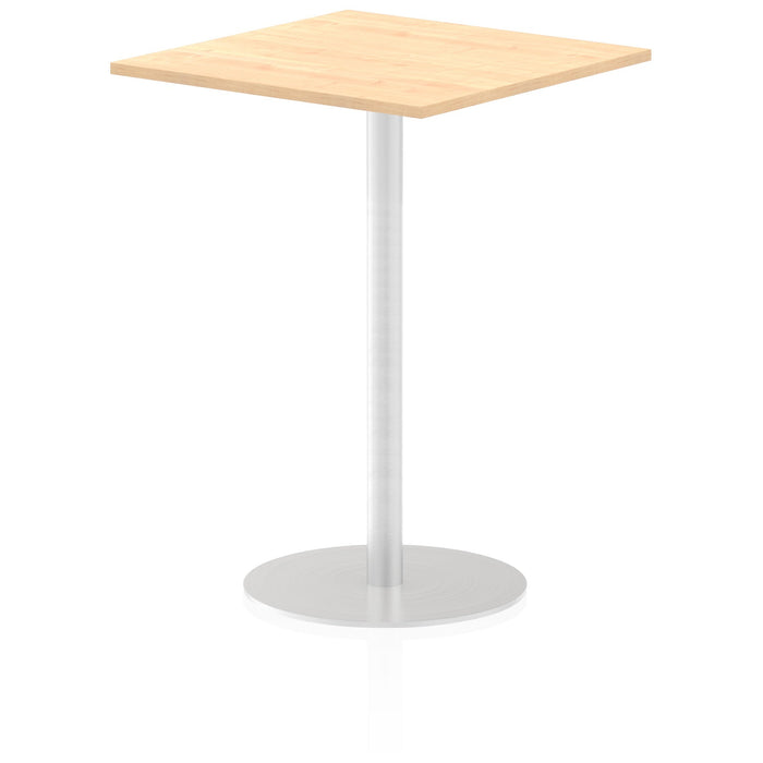 Italia Square Poseur Table Bistro Tables Dynamic Office Solutions Maple 800 1145mm