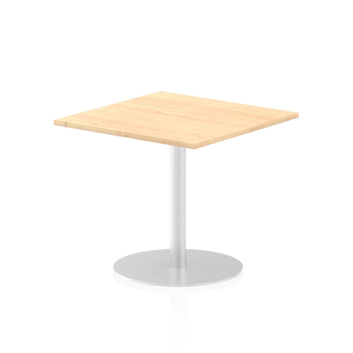 Italia Square Poseur Table Bistro Tables Dynamic Office Solutions Maple 800 725mm