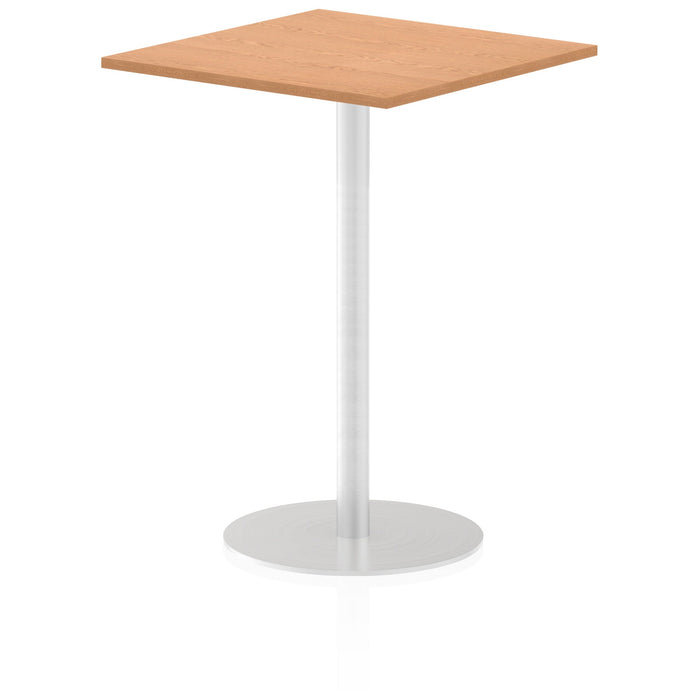 Italia Square Poseur Table Bistro Tables Dynamic Office Solutions Oak 800 1145mm