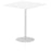 Italia Square Poseur Table Bistro Tables Dynamic Office Solutions White 1000 1145mm