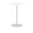 Italia Square Poseur Table Bistro Tables Dynamic Office Solutions White 600 1145mm