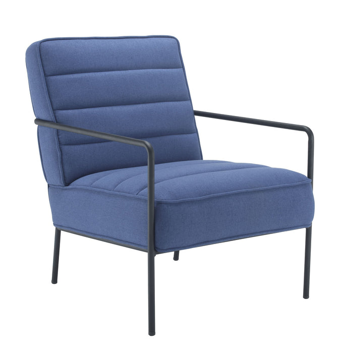 Jade Reception Chair - Mustard/Blue/Grey SOFT SEATING & RECEP TC Group Blue 