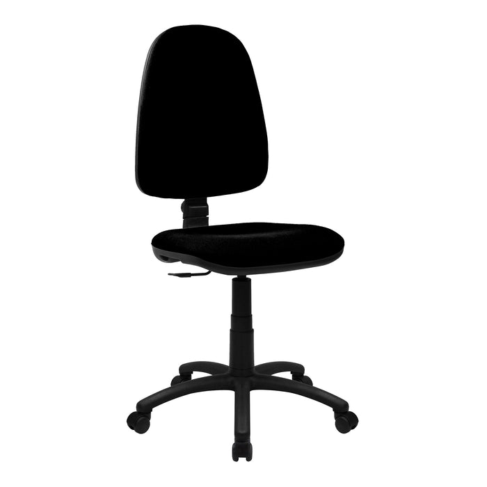 Java 100 Single Lever Desk Chair EXECUTIVE CHAIRS Nautilus Designs None Black 