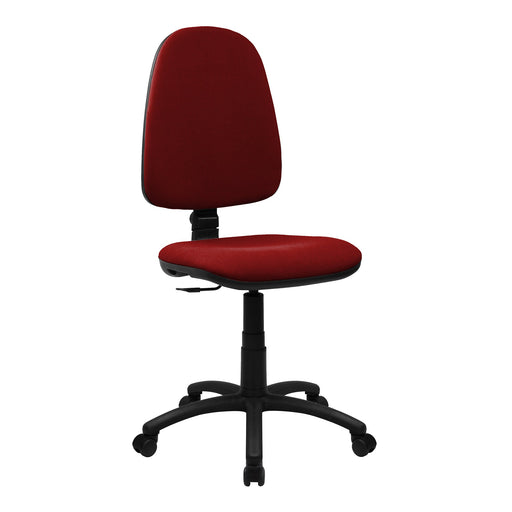 Java 100 Single Lever Desk Chair EXECUTIVE CHAIRS Nautilus Designs None Wine 