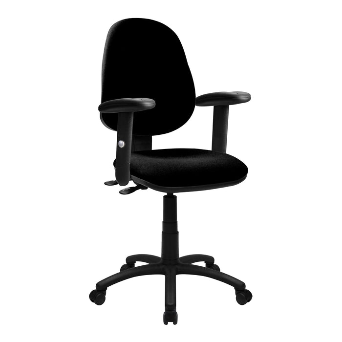 Java 300 Triple Lever Desk Chair EXECUTIVE CHAIRS Nautilus Designs Adjustable Black 