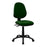 Java 300 Triple Lever Desk Chair EXECUTIVE CHAIRS Nautilus Designs None Green 