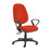 Jota extra high back operator chair with fixed arms Seating Families Dams 