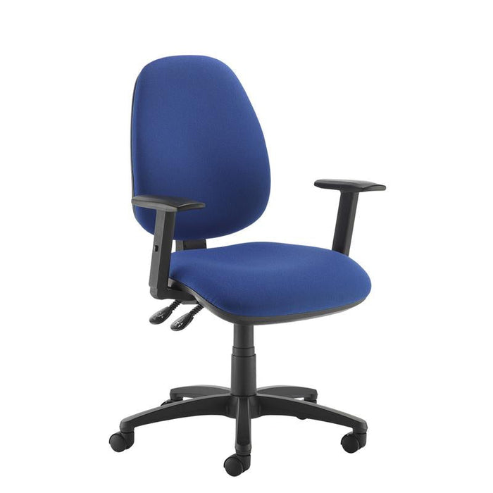 Jota high back operator chair with adjustable arms Seating Dams 