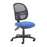 Jota Mesh medium back operators chair with no arms Seating Dams Blue 